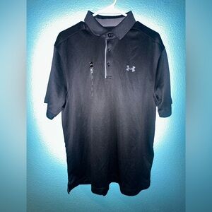 Under Armour Men's black Polo Shirt